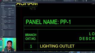 ELECTRICAL SCHEDULE OF LOADS - CREATING TABLE PART 1 (TAGALOG AUTOCAD TUTORIAL)