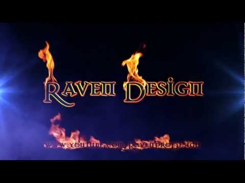 Sony Vegas Fire Text "RavenProDesign" Channel Intro
