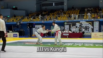 Kungfu Defeats BJJ By STANDING UP - Qi La La Channels Jesse Enkamp (BJJ Doesn