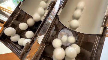 Welcome to Marble Run Live☆Handmade wooden gutter slope and colorful balls.  [Marble Run Ball]