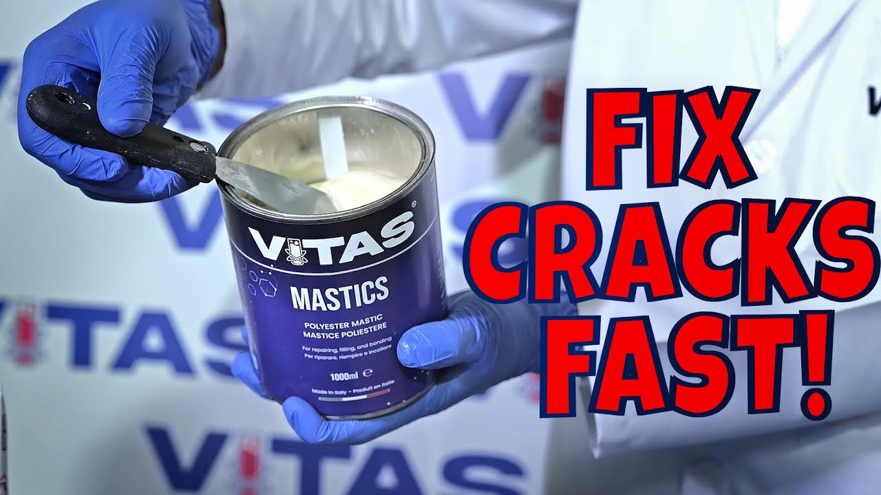 Vitas MASTICS - Polyester Mastic for Repairing, Filling & Bonding