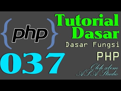 PHP Dasar Video Tutorial 037  Explode