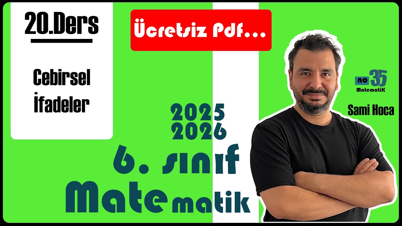 6. Sınıf I Cebirsel İfadeler