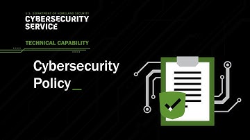 DHS Cybersecurity Service Technical Capabilities: Cybersecurity Policy