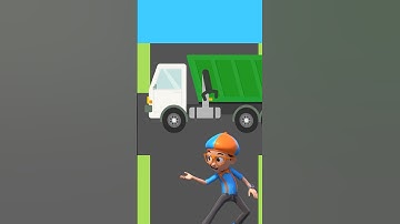 Garbage Truck Vehicles for Toddlers! #blippi #shorts