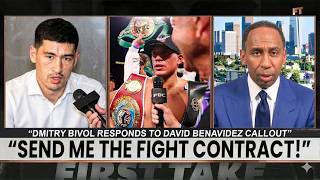 “Let’s Do It!” Dmitry Bivol Reacts to David Benavidez Fight Challenge