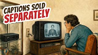 The Strange Reason Closed Captions Needed a Separate Box