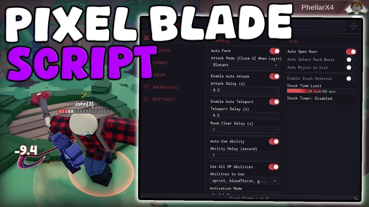 [OP🔥] Roblox Pixel Blade Script Auto Farm, Kill Aura & Auto Quest ...