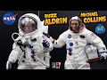 DiD ASTRONAUTAS Apollo 11 Buzz Aldrin e Collins NASA REVIEW BR / DiegoHDM