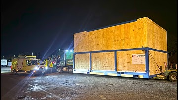 CCAT - heavy transport of the mirrors