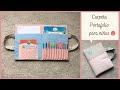 Carpeta de tela para niños / Kindermappe nähen