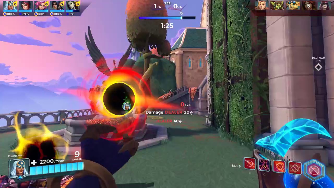 Jenos Exarch Ranked 4-0 Stone Keep Map Paladins Competitive Gameplay 2019 06 01 11 10 33