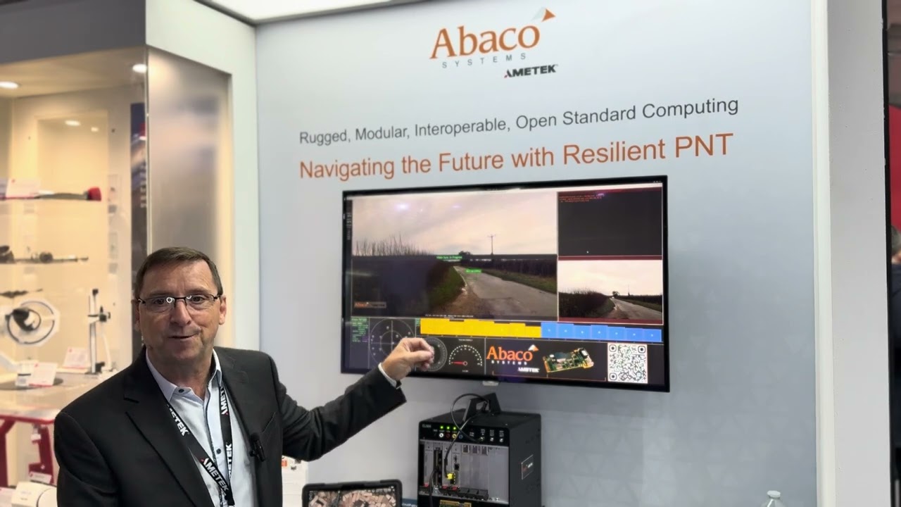 Abaco showcases PNT tech and VPX solutions at DSEI UK 2025