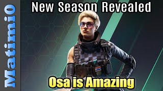 New Operator Osa is Amazing - Rainbow Six Siege - Crystal Guard Revealed