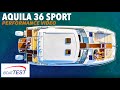 Aquila 36 Sport Power Catamaran (2021) - Test Video by BoatTEST.com