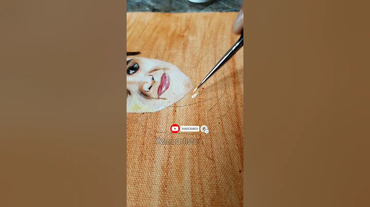 Beautiful portrait work in progress...|Commission work |#art #painting #shorts #instaartist #artisto