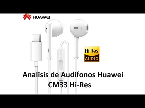 Análisis de audífonos Huawei CM-33 Hi-Res