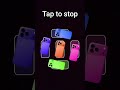 double tap to stop