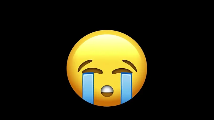 Animated Loudly Crying Face Emoji