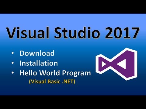How to: Download and Install Visual Studio 2017 with Hello World Program | Tech Orient