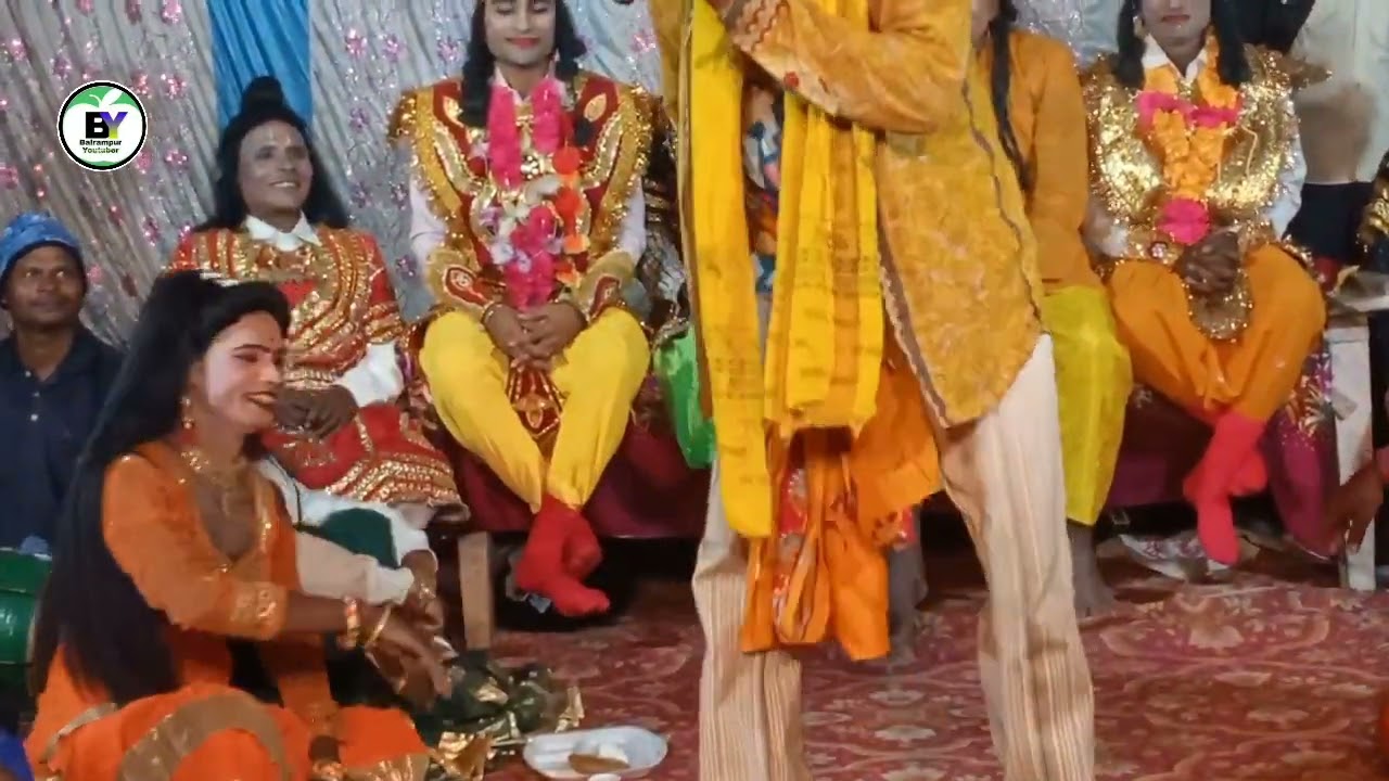 #ramayan  Ramleela Part 15 रामविबाह  रामलीला मंडली मिर्जापुर @Balrampuryoutuber विबह गीत