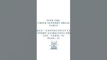 How Child Support is Calculated in Connecticut Part 3