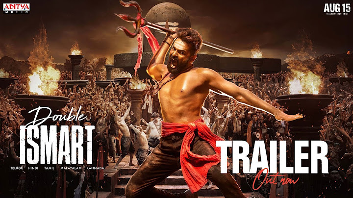 Double ISMART Trailer (Telugu) | Ram Pothineni | Sanjay Dutt | Kavya Thapar | Puri Jagannadh