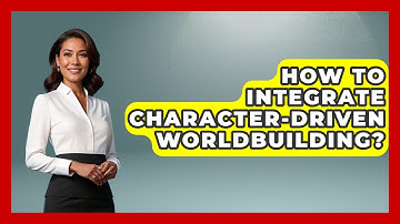 How To Integrate Character-driven Worldbuilding? - The Storytellers Room