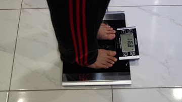 HDTrinity BFS308 Getting a Quick Weight-Only Measurement