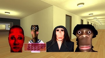 POV HI MY NAME IS AUUGHH ROSHALIA CUTE OBUNGA AND SELENE DALGADO IN HOTEL  #garrysmod100k  #Nextbots