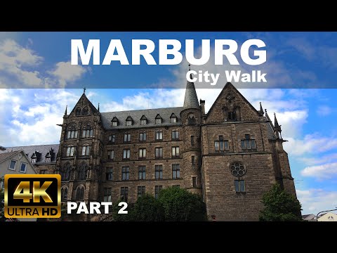 MARBURG City Tour - Deutschland - Deutschland Straßen