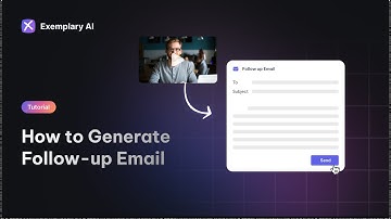 How to generate meeting follow-up email | Exemplary AI