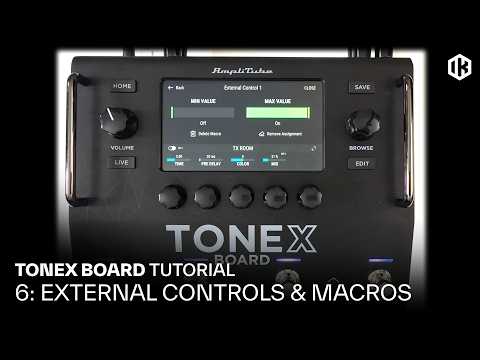 TONEX Board Tutorial 6: External Controls & Macros