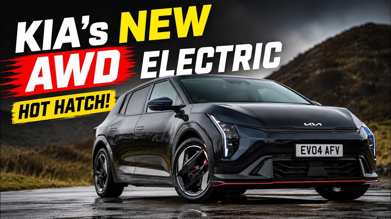 Kia Just Gave Its EV4 Electric Hatchback AWD and 350 Miles of Range!