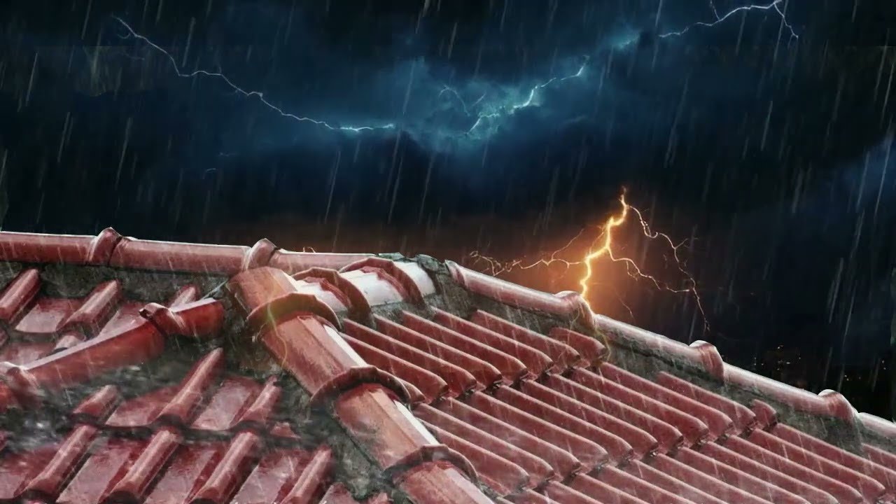 Relaxing Rain Sounds on a Tin Roof w/ Thunder for Sleep & Relaxation | 10 Hours Natural White Noise Relaxing Rain Sounds on a Tin Roof w/ Thunder for Sleep & Relaxation | 10 Hours Natural White Noise