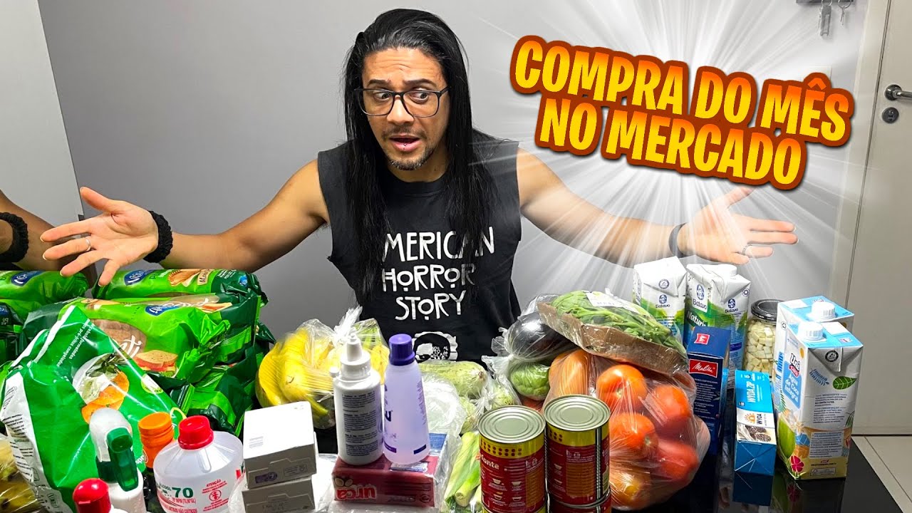 COMPRA DO MÊS NA NOVA A DIETA!  Quanto deu? 💲