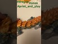 Druk smoka który się rusza #ender #filament #pla #druk3d #print #dragon #smok #rosa3d