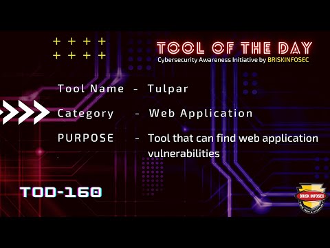 Tulpar - Web Application Vulnerability Scanner | TOD 160 | Briskinfosec