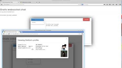 grails wschat plugin 0.14 part 2 / 13
