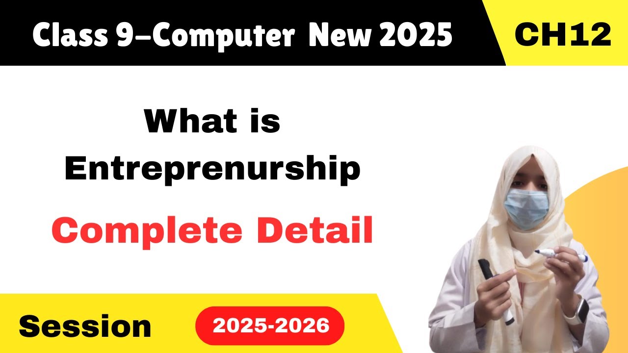 Simple Definition of Entrepreneurship l what is Entrepreneurship with example 