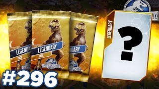 TRIPLE LEGENDARY PACK!!! || Jurassic World - The Game - Ep296 HD