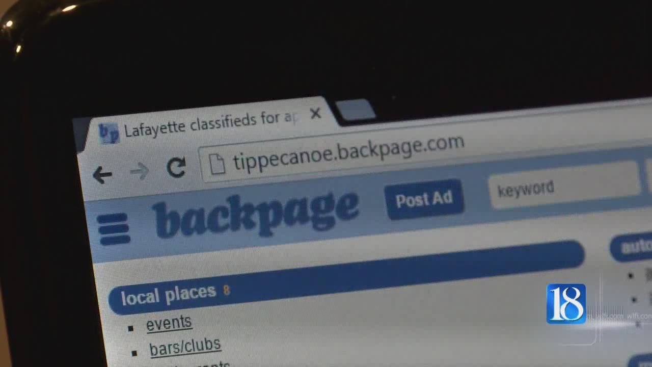 Police are using a website called Backpage.com to investigate prostitution ...