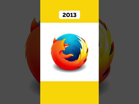 История Логотипа Firefox 🦊 #Firefox #Фаерфокс #История #Логотип #Браузер #Logo #Подпишись #Shorts