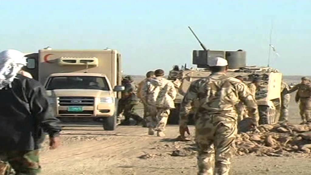 Iraqi army carries out an operation against ISIL in Diyala - YouTube