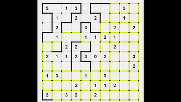 Loopy = Slitherlink ( 10x10 squares - normal ) logic puzzle