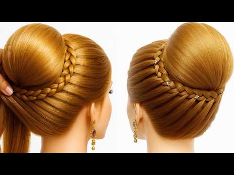 Elegant Hairstyle for Girls | Trending Different Hairstyle Tutorial | Hairstyle for Wedding Party