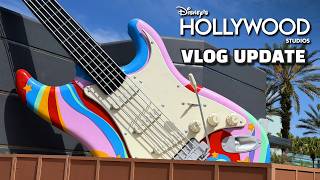 Hollywood Studios Vlog Update: Muppets Coaster Paint and Monsters Inc Construction
