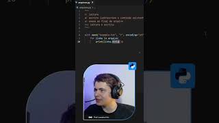Como ler arquivos linha por linha no Python com eficiência