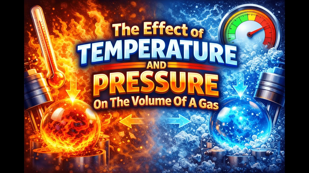 The Effect of Temperature and Pressure on Gas Volume | IGCSE/O-Level Chemistry