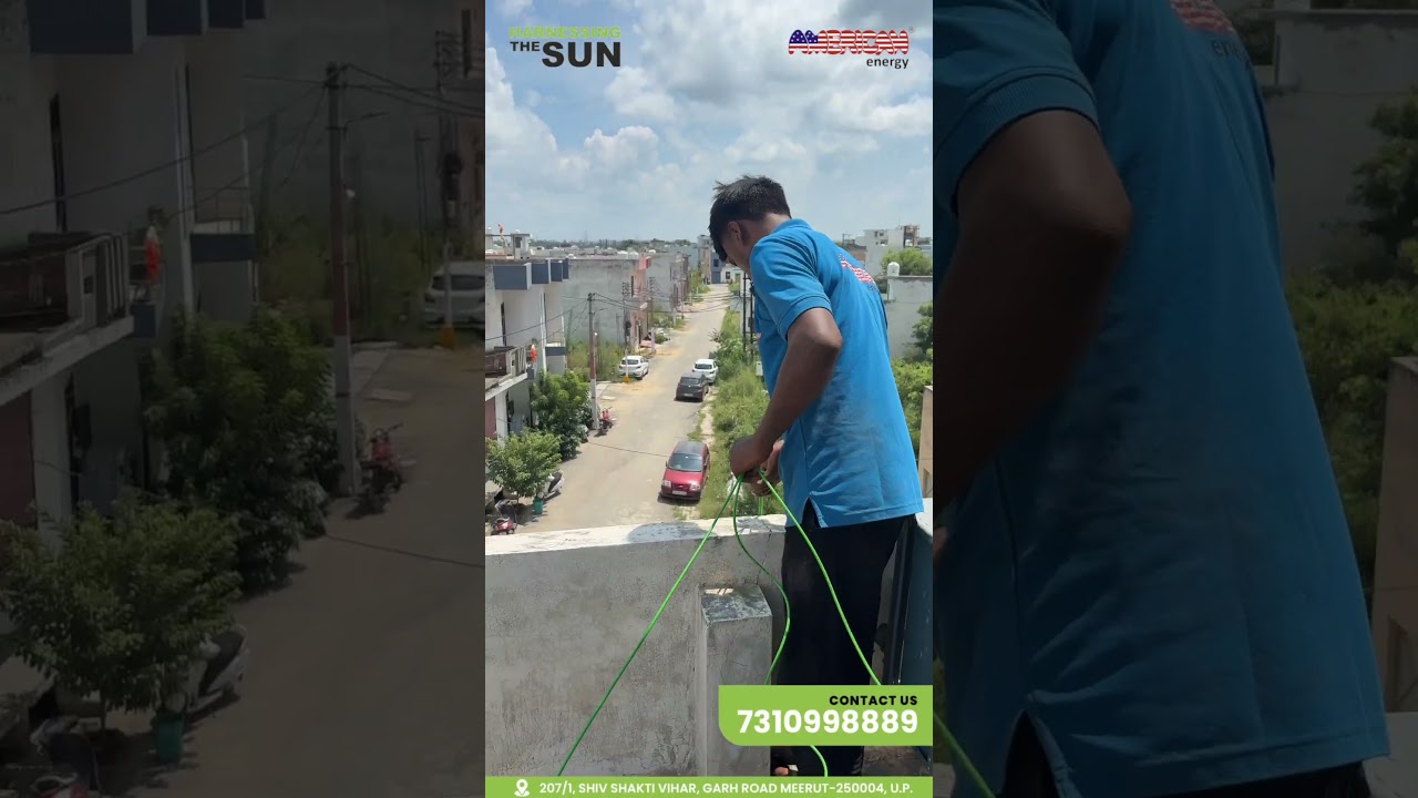 American Energy Solar Panel Installation | Ganganagar | Meerut